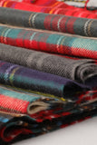 Plaid Scarf: Grn
