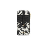 Kedzie Zippered Wallet: Black