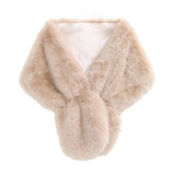 Fur Shawl BLK
