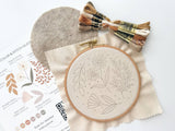 Floral Embroidery Kit