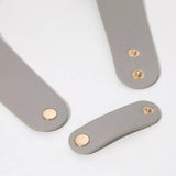 Multi Layer Necklace: Blk/Diam