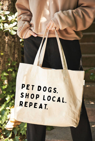Pet Dogs/Shop Local Tote