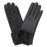 Fur Trim Gloves