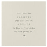 I’ll Love You Forever