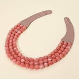 Triple Layer Necklace: CREAM