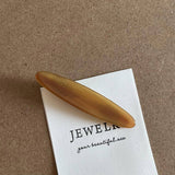 Teardrop  Clip Drk Brwn