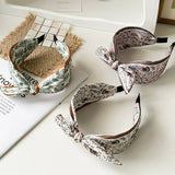 Headband Satin Brwn