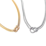 Talia Tied Necklace : Gold