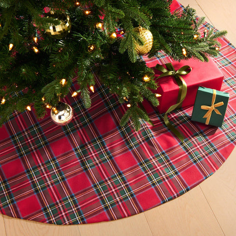 Tree Skirt: Plaid
