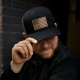 American Flag Trucker