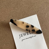 Teardrop  Clip Drk Brwn