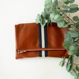 Green Stripe CLUTCH