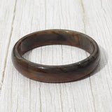 Resin Round Bangle: Tort