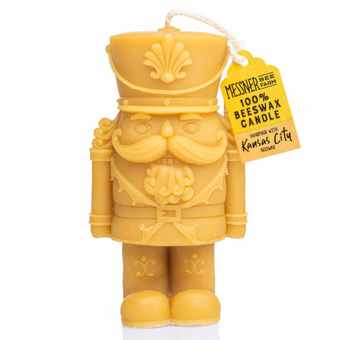 Beeswax Candle Nutcracker