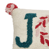 Joy w/Pom Hook Pillow