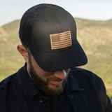 American Flag Trucker