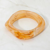 Resin Bangle: Tort