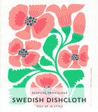 Hibiscus  Swedish Dishcloth