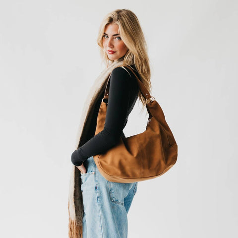 Hobo Tan Suede