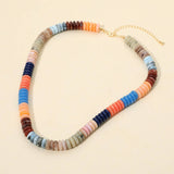 Beaded Necklace:Multi