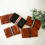 Green Stripe CLUTCH