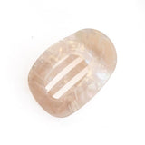 Flat Round Clip Cream