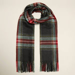 Plaid Scarf: Mustard