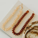 Pebbles Beaded Brown