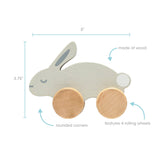 Bunny Wood Pull Toy