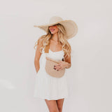 Wide Fringe Hat