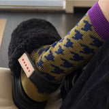 Houndstooth Socks