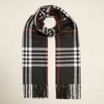 Plaid Scarf: Mustard