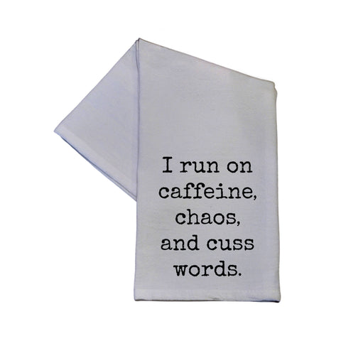 I Run On Caffeine, Towel
