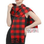 Plaid Scarf: Mustard