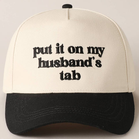 Husband's Tab: Blk