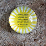 Sunshine weight