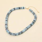 Beaded Necklace:Multi