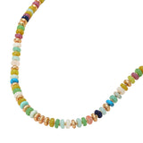 Beaded Necklace: Light/Multi