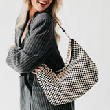 Slouchy Bag: Diamond Black