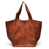 Shoulder Bag: Brown