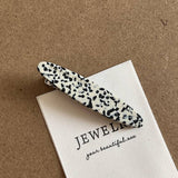 Teardrop  Clip Drk Brwn