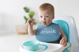 Blue Silicone Bib Set, (2)