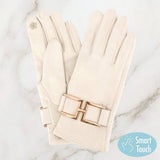Gold Buckle Gloves