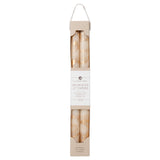 Taper Candles 2pk: Cr & Gld