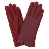 Faux Leather Gloves