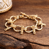 Shackle Link Bracelet