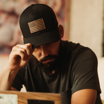 American Flag Trucker