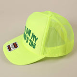 Husband's Tab Trucker Hat