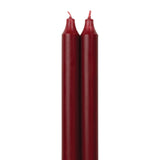 Taper Candles - 2pk: Crimson