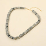 Beaded Necklace:Multi